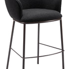 Zuo Essen Barstool Black & Bronze