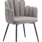 Zuo Noosa Dining Chair (Set of 2) Gray