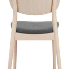 Zuo Kellua Dining Chair (Set of 2) Gray & Natural
