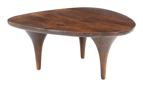 Zuo Spiker Coffee Table Walnut