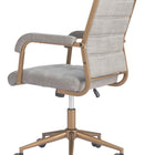 Zuo Auction Office Chair Gray