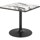 Zuo Caliza Dining Table Gray & Black