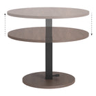 Zuo Hawley Adjustable Dining Table Walnut