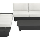 Zuo Tien RHF Loveseat Beige