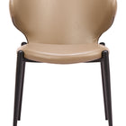 Zuo Lino Dining Chair (Set of 2) Taupe