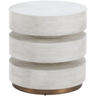 Zuo Laha Side Table Oak White