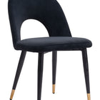 Zuo Menlo Dining Chair (Set of 2) Black
