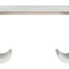 Zuo Dena Console Table Whitewashed