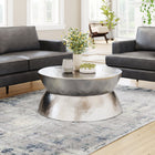 Zuo Madryn Coffee Table Silver