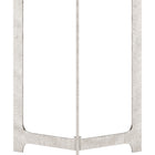 Zuo Barmas Side Table White & Silver