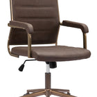 Zuo Auction Office Chair Espresso
