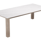 Zuo Leilani Rectangular Dining Table White