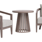Zuo Viola Patio Seating Set Brown