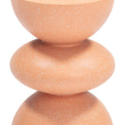 Zuo Tressa Side Table Terracotta