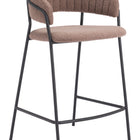 Zuo Josephine Counter Stool (Set of 2) Brown