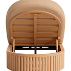Zuo Sakina Chaise Lounge Brown
