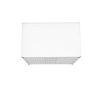 Manhattan Comfort Fortress Modern 30" Rolling Garage Cabinet in White (3-Drawer)