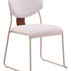Zuo Meadow Dining Chair (Set of 4) Cloud White