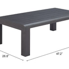 Zuo Rolig Coffee Table Black
