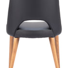 Zuo Leith Dining Chair (Set of 2) Black
