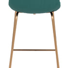 Zuo Tony Barstool Green & Gold