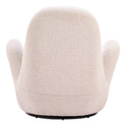 Zuo Lunet Swivel Chair Ivory