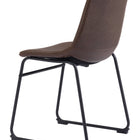 Zuo Smart Dining Chair (Set of 2) Vintage Espresso