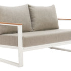 Zuo Welt Sofa Taupe & White