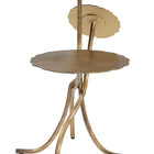 Zuo Mavro Accent Table Brass