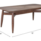 Zuo Silea Rectangular Dining Table Espresso