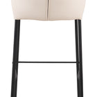 Zuo Linz Barstool (Set of 2) Cream