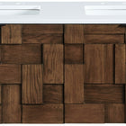Meridian Furniture Leonardo 48" White Engineered Stone And Solid Wood Wall Mounted Bathroom Vanity (Copy)