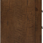 Meridian Furniture Willard 48" White Engineered Stone And Solid Wood Bathroom Vanity