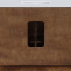 Meridian Furniture Willard 48" White Engineered Stone And Solid Wood Bathroom Vanity