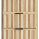 Meridian Furniture Willard 24" White Engineered Stone And Solid Wood Bathroom Vanity