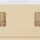 Meridian Furniture Willard 60" White Engineered Stone And Solid Wood Bathroom Vanity