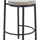 Zuo Sisal Counter Stool (Set of 2) Beige Tweed