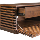 Zuo Linea Wide Entertainment Stand Walnut