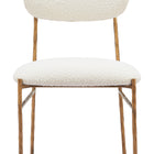Zuo Sydhavnen Dining Chair Cream & Gold