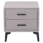 Zuo Halle Side Table Gray