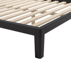 Zuo Luum Queen Platform Bed Frame Black
