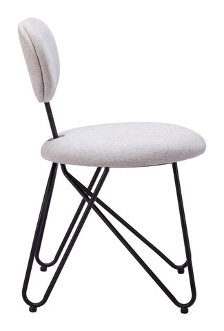 Zuo Novi Dining Chair (Set of 2) Dove Gray