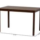 Baxton Studio Andrew Modern Dining Table