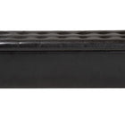 Baxton Studio Roanoke Contemporary Dark Brown Ottoman