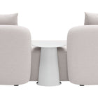Zuo Sunny Isles Loveseat Beige
