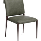 Zuo Freesia Dining Chair (Set of 2) Olive Green