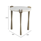 Zuo Rench Side Table White