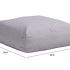 Zuo Luanda Ottoman Gray