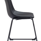 Zuo Smart Dining Chair (Set of 2) Black