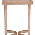 Zuo Leto Side Table Brown